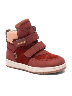 bisgaard Leder-Boots "Matty" in Rot Hot