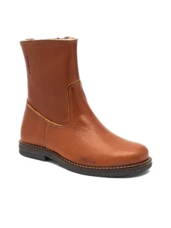 bisgaard Leder-Boots "Nicola" in Hellbraun Best