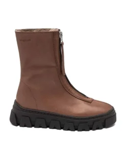 bisgaard Leder-Boots "Nomi" in Hellbraun Sale