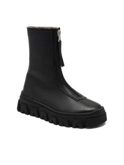 bisgaard Leder-Boots "Nomi" in Schwarz Outlet