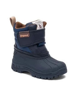 bisgaard Leder-Boots "Pixie" in Dunkelblau Online