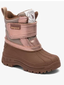 bisgaard Leder-Boots "Pixie" in Rosa Clearance