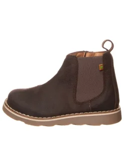 El Naturalista Leder-Chelsea-Boots in Braun>Kinder Stiefeletten·Chelsea Boots