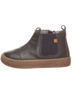 El Naturalista Leder-Chelsea-Boots in Dunkelblau>Kinder Stiefeletten·Chelsea Boots