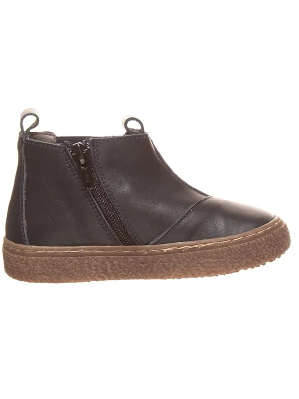 El Naturalista Leder-Chelsea-Boots in Dunkelblau>Kinder Stiefeletten·Chelsea Boots