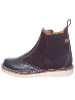 El Naturalista Leder-Chelsea-Boots in Dunkelblau>Kinder Stiefeletten·Chelsea Boots