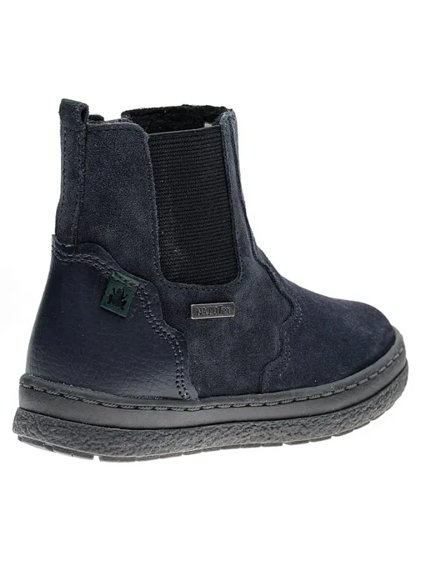 El Naturalista Leder-Chelsea-Boots in Dunkelblau Best