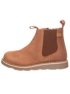 El Naturalista Leder-Chelsea-Boots in Hellbraun Discount