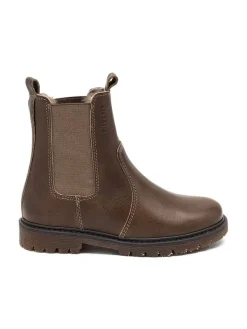 bisgaard Leder-Chelsea-Boots "Neel" in Braun Clearance