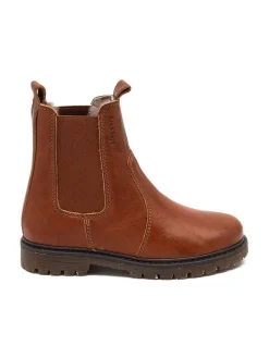 bisgaard Leder-Chelsea-Boots "Neel" in Hellbraun>Kinder Stiefeletten·Chelsea Boots