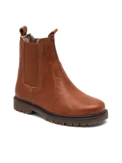 bisgaard Leder-Chelsea-Boots "Neel" in Hellbraun>Kinder Stiefeletten·Chelsea Boots