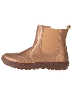 bisgaard Leder-Chelsea-Boots "Norbert" in Gold Outlet