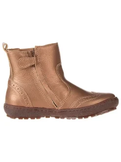 bisgaard Leder-Chelsea-Boots "Norbert" in Gold Outlet