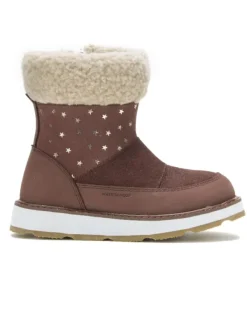 Kamik Leder-Chelsea-Boots "Risecuff" in Braun>Kinder Stiefeletten·Chelsea Boots