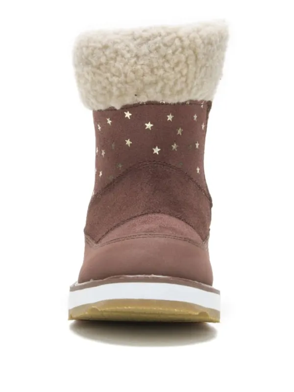 Kamik Leder-Chelsea-Boots "Risecuff" in Braun>Kinder Stiefeletten·Chelsea Boots