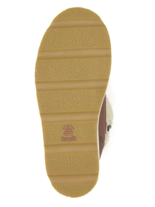 Kamik Leder-Chelsea-Boots "Risecuff" in Braun>Kinder Stiefeletten·Chelsea Boots