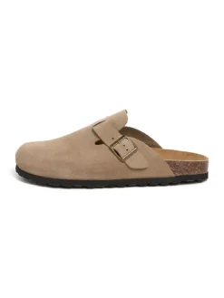 BABUNKERS Family Leder-Clogs in Beige New
