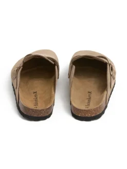 BABUNKERS Family Leder-Clogs in Beige New