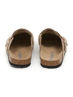 SABOKETS Leder-Clogs in Beige New
