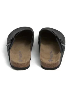 SABOKETS Leder-Clogs in Schwarz><noscript><img width=