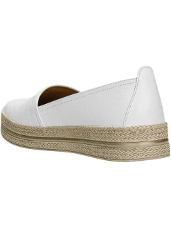 Wojas Leder-Espadrilles in Weiß Sale