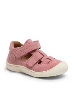 bisgaard Leder-Halbsandalen "Hana" in Rosa>Kinder Sandalen·Halbsandalen|Sandalen