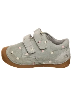 Bundgaard Leder-Halbschuhe in Grau/ Rosa Discount