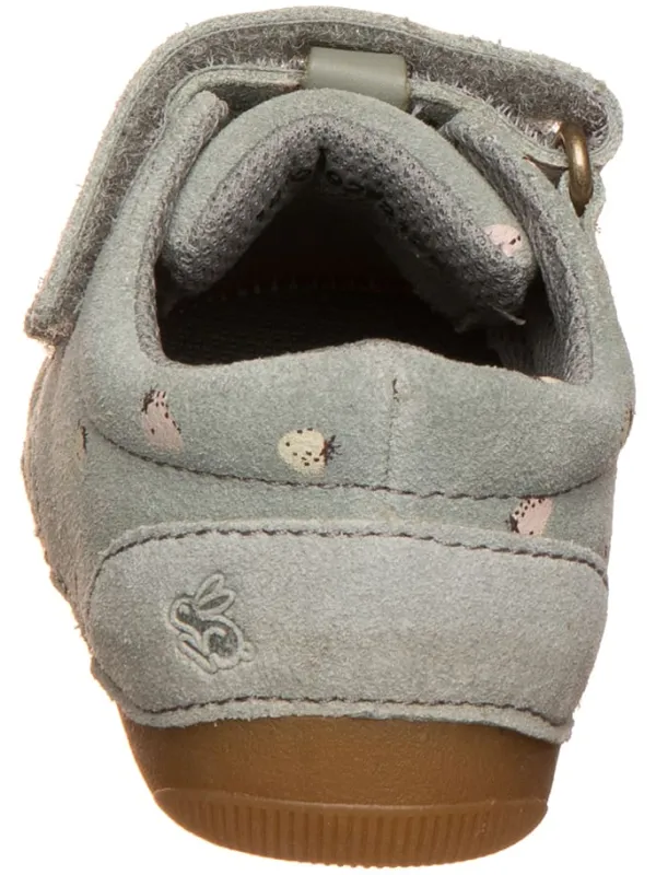 Bundgaard Leder-Halbschuhe in Grau/ Rosa Discount