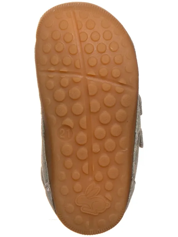 Bundgaard Leder-Halbschuhe in Grau/ Rosa Discount