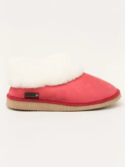 kitz pichler Leder-Hausschuhe "Gisi" in Rot>Damen Hausschuhe|Hausschuhe