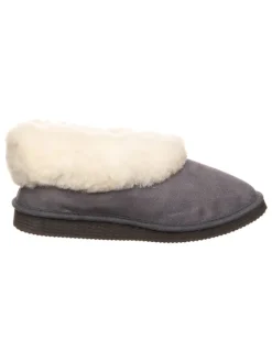 kitz pichler Leder-Hüttenschuhe "Gisi" in Grau>Kinder Hausschuhe