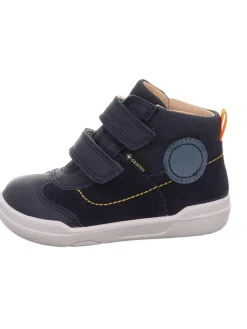 superfit Leder-Lauflernschuhe "Superfree" in Dunkelblau New