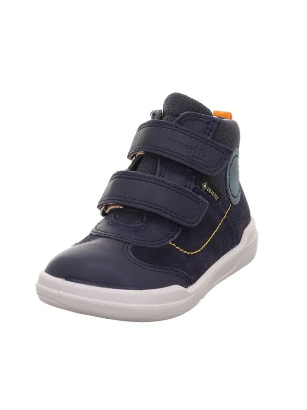 superfit Leder-Lauflernschuhe "Superfree" in Dunkelblau New