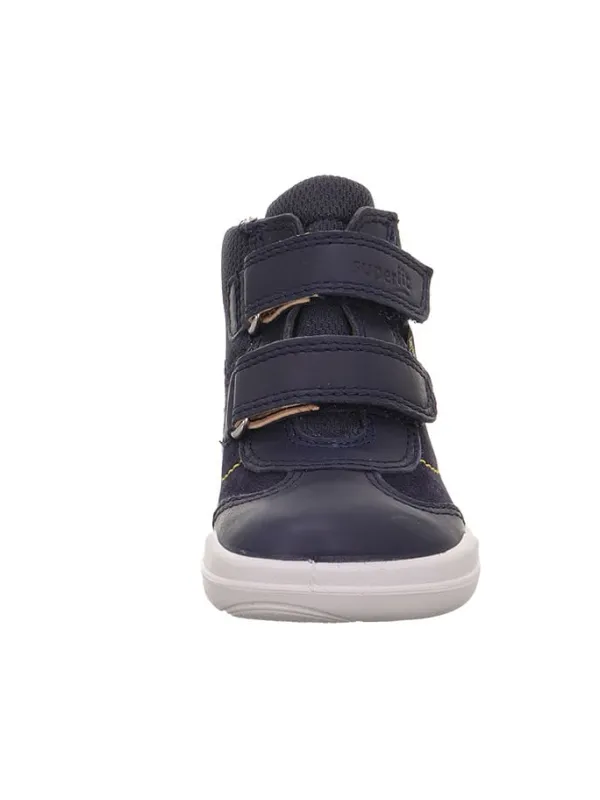 superfit Leder-Lauflernschuhe "Superfree" in Dunkelblau New