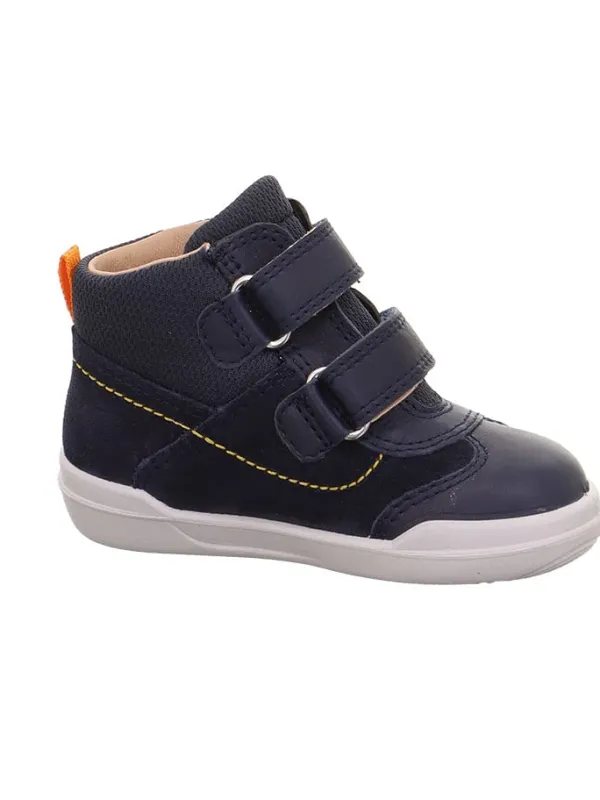 superfit Leder-Lauflernschuhe "Superfree" in Dunkelblau New