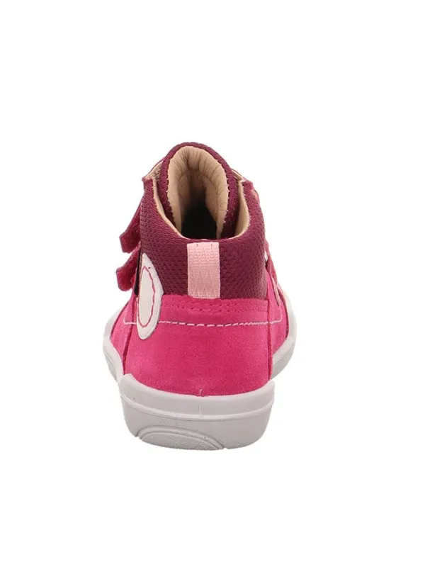 superfit Leder-Lauflernschuhe "Superfree" in Pink Outlet