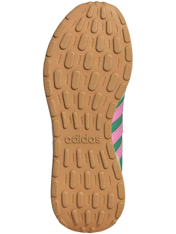 adidas Leder-Laufschuhe "RUN 60s" in Grün/ Pink Sale