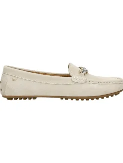 Wojas Leder-Mokassins in Creme Sale