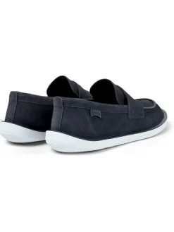 Camper Leder-Mokassins in Dunkelblau>Herren Halbschuhe