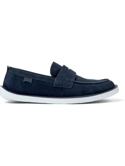 Camper Leder-Mokassins in Dunkelblau><noscript><img width=