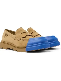 Camper Leder-Mokassins in Hellbraun Online