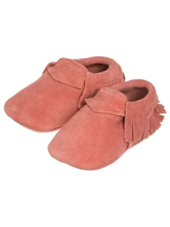 Lait et Miel Leder-Mokassins in Koralle Outlet