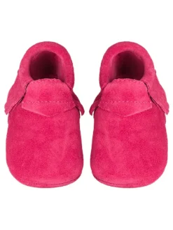 Lait et Miel Leder-Mokassins in Rot>Kinder Halbschuhe|Halbschuhe·Mokassins