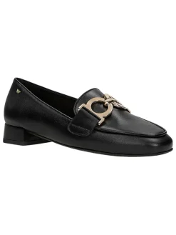 Wojas Leder-Mokassins in Schwarz Best