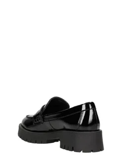 Wojas Leder-Mokassins in Schwarz New