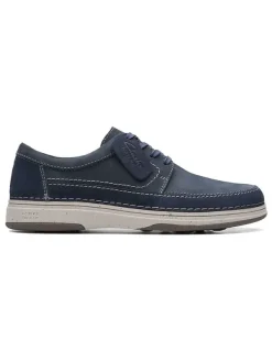 Clarks Leder-Mokassins "Nature 5" in Dunkelblau>Herren Halbschuhe