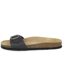 BABUNKERS Family Leder-Pantoletten in Braun Discount