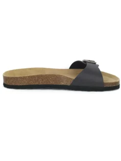 BABUNKERS Family Leder-Pantoletten in Braun Discount