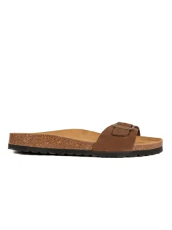 BABUNKERS Family Leder-Pantoletten in Braun>Herren Sandalen & Pantoletten