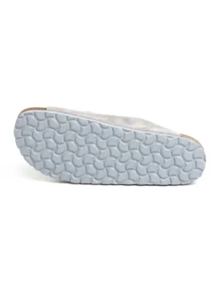 BABUNKERS Family Leder-Pantoletten in Grau><noscript><img width=